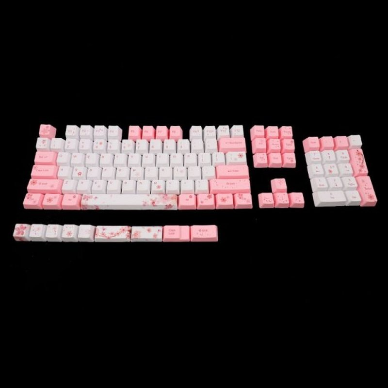 104 9 Keys OEM PBT Keycaps Full Set Mechanical Keyboard Keyc