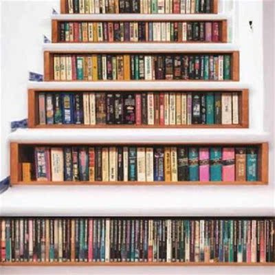 Printed Style Self-Adhesive Stairs Sticker Ceramic Tiles