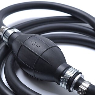 8mm Fuel Gas Hose Line Assembly With Rubber Pump Hand Squeez