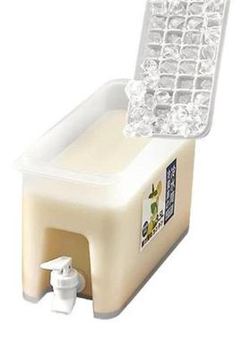 2-In-1 Lemonade Dispenser 3.5L Milk Dispenser With Ice