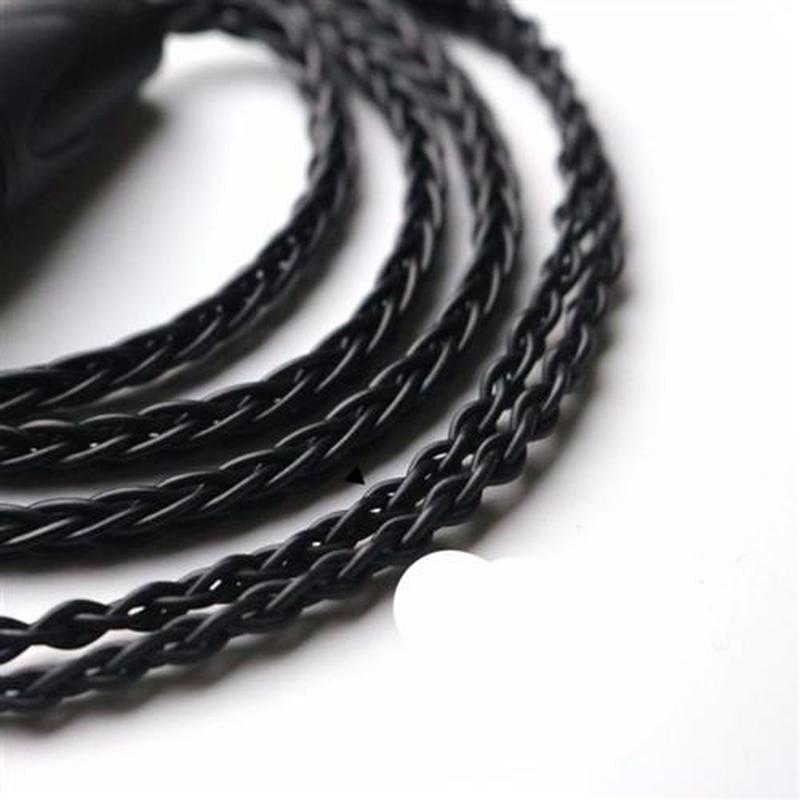 8 cores 4-pin XLR Male Balanced Headphone Upgrade Cable for