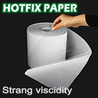 Hot fix paper tape 24 28 32CM wide iron on heat transfer fil