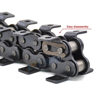 1.5 Meters 08B-1 Roller Chain Double Side Curve/Bending Plat