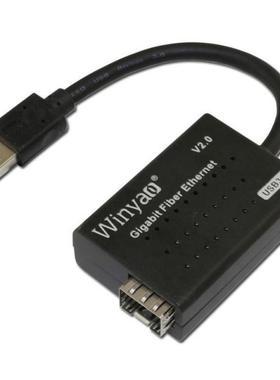 SFP NIC Fiber Channel Gigabit Ethernet to USB3.0 Adter Chi