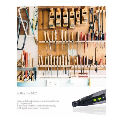 Cordless Electric Screwdriver Mini Grinder Power tools Set 3