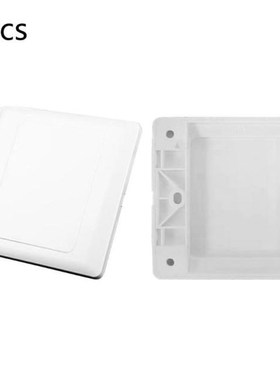 1pc Electric Wall Switch Socket Cover Panel ABS Outlet Plate