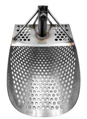 Beach Sand Scoop with Handle Metal Detecting Tool Stainless