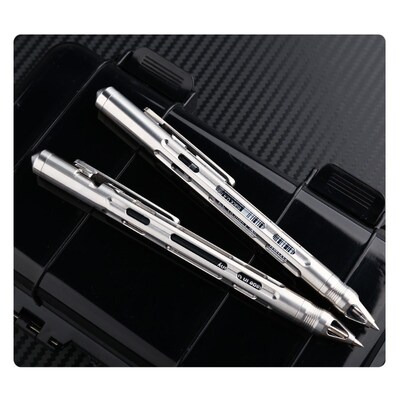 Titanium alloy tactical pen broken window tactical emergency