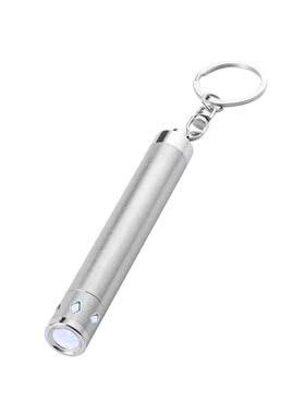 Portable Mini Keychain LED Flashlight Round Moon Shape Torch