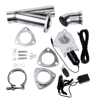 2.25 Inch Stainless Steel Headers Y Pipe Electric Exhaust Cu