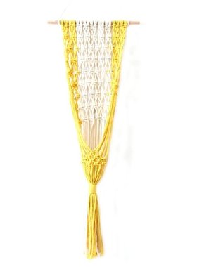 Nordic Hand-woven Hanging Tapestry Flower Basket Holder Tass