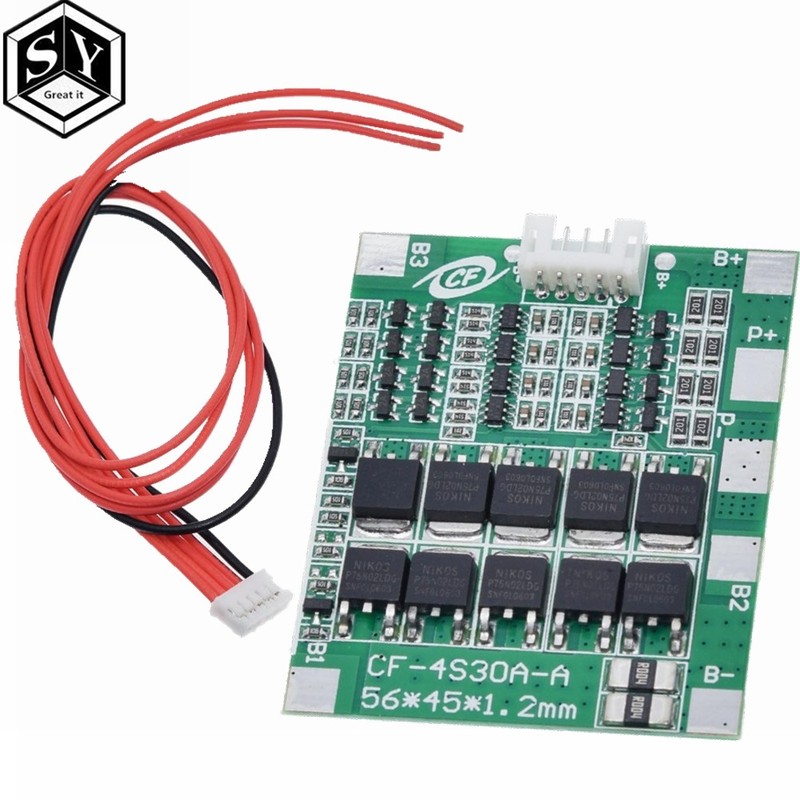1PCS Great IT New Arrival 4S 30A 14.8V Li-ion Lithium 18650