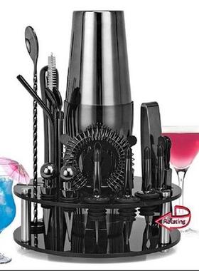 750/600ML Cocktail Shaker Set Bartender Kit Stainless Steel