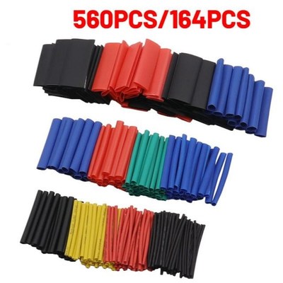 530pcs Heat Shrink Tubing Insulation Shrinkable Tubes Assort