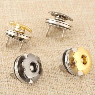 5PCS 17mm Sewing Magnet Buttons Magnetic Rivet Stud Purse Sn