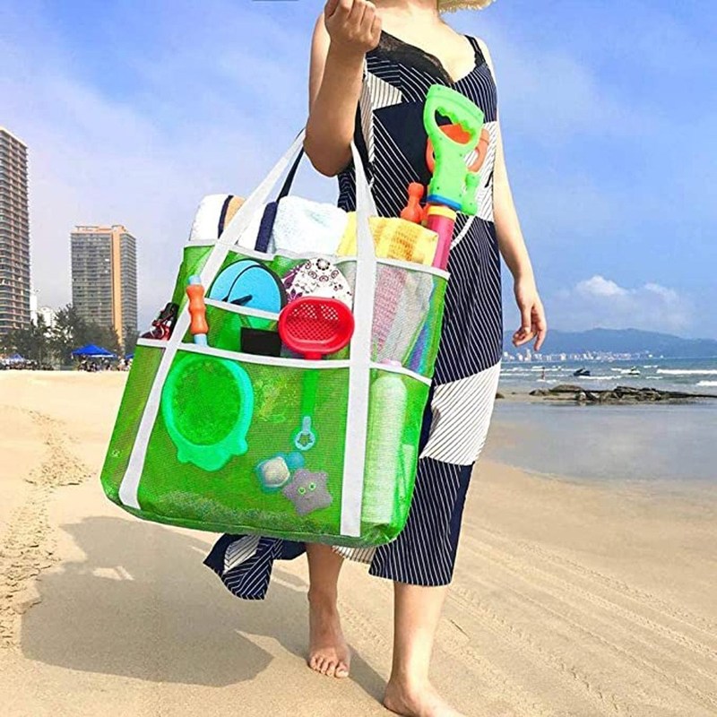 Portable Beach Bag Swimming Bag Outdoor Beach Park Swimming