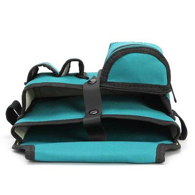 Blue 24x20cm Storage Tools Bag Oxford Cloth Multifunctional