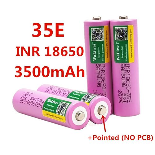 18650 original 35e Samsung tip 3500mah 13A discharge inr1865