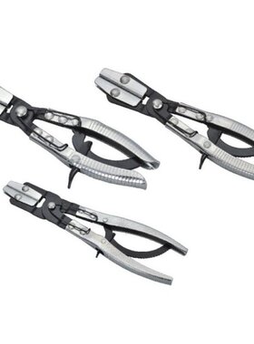 Radiator Coolant Hose Pincher Pliers 3pc Crimping Pinch-Off