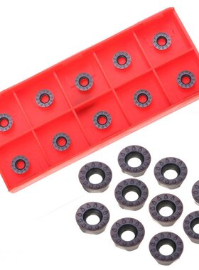 10Pcs RPMT08T2M0E-JS VP15TF RPMT08T2 Carbide Insert Cutting