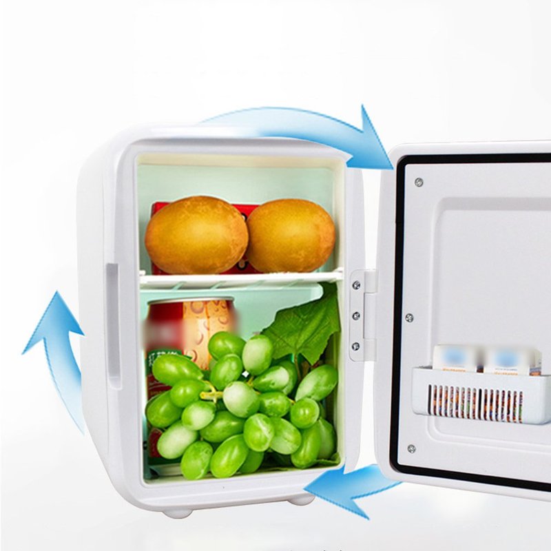 12V 4L Portable Home Car Refrigerator Low Noise Car Mini Ref