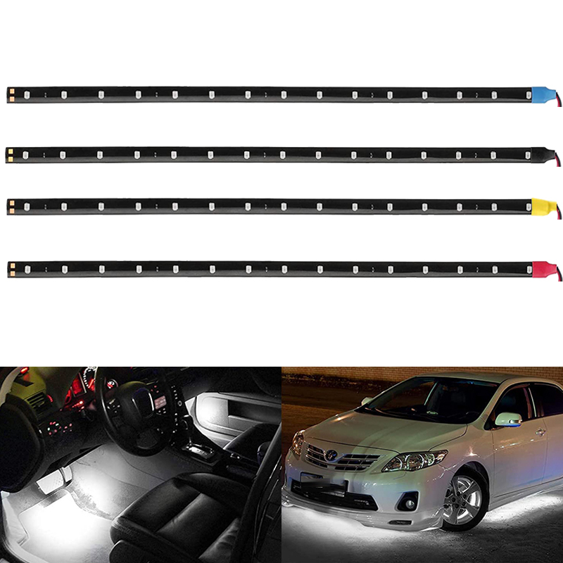 1x Car Led Strip DIY Bulb Atmosphere Decorative lamp Auto in