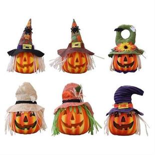 Halloween Pumpkin Lighted Foam Festival Lantern Celebration