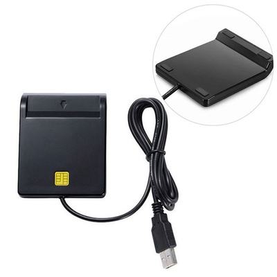 USB 2.0 Smart Card Reader Memory For ID Bank EMV Electronic