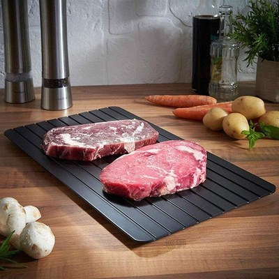 Fast Defrosting Tray Thaw Frozen Food Meat Fruit Quick Defro