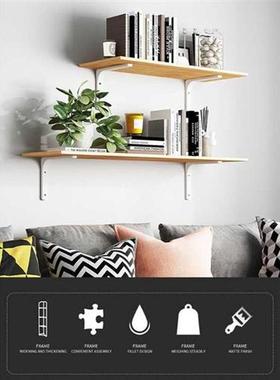 2Pcs L Bracket Heavy Duty Floating Shelf Bracket Corner Brac