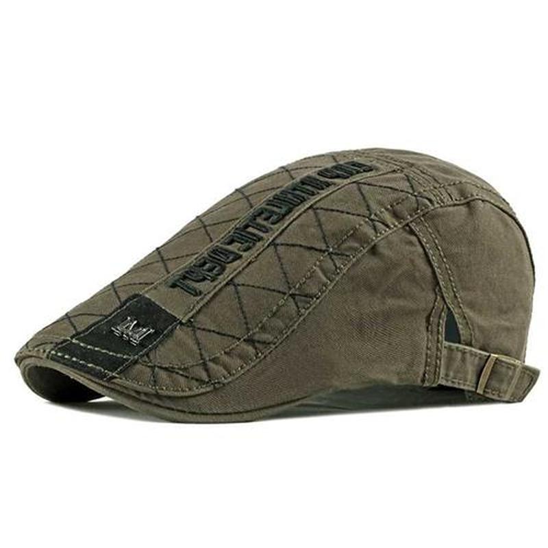Casual Mens Hats Retro Berets Hat For Women Cotton Visors E