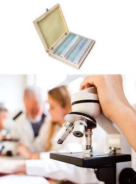 11UA Prepared Microscope Slides Set Professional Specimens C
