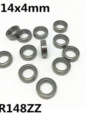 50Pcs MR148ZZ L-1480ZZ 8x14x4 mm Deep groove ball Bearing Mi