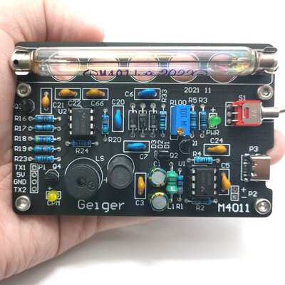 Nuclear Radiation Meter Circuit Board Kit DIY Kit Geiger Cou