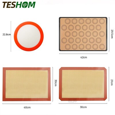 Reusable Silicone Baking Mat Sheet for Oven Heat Resistant M
