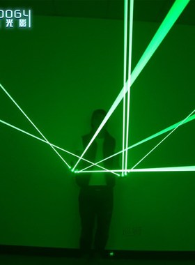 2 in 1 New High quality green laser gloves nightclub bar par