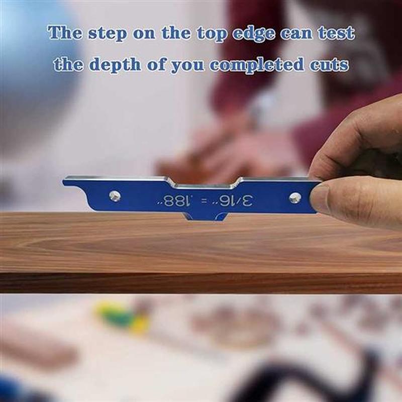 7Pcs Gauge Block Set, Aluminum Alloy Height Gauges Set Setup