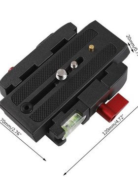 Quick Release Plate Assembly P200 Clamp Adapter for Manfrott