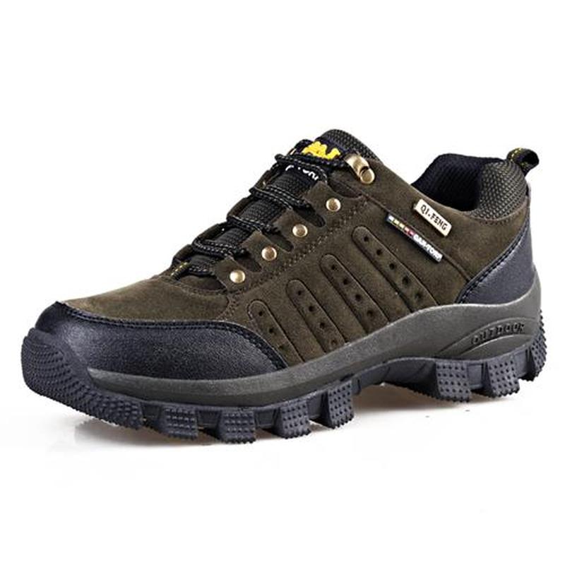 Men Hiking Shoes Waterproof Boots Desert Training Sneakers B