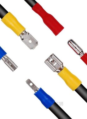 280PCS Assorted Spade Terminals Insulated Cable Connector El