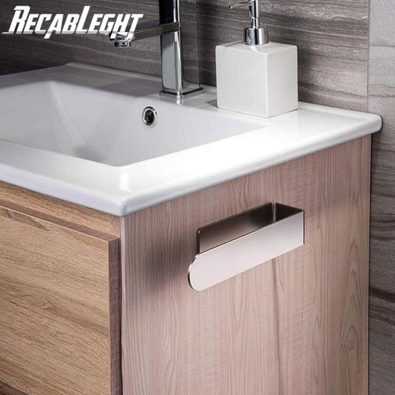 Recableght Towel Rack Rag Storage Holder Self-Adhesive Washc