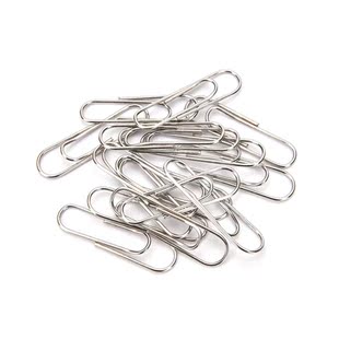 100pcs Mini Paperclips Office Simple Easy Plain Paper Clips