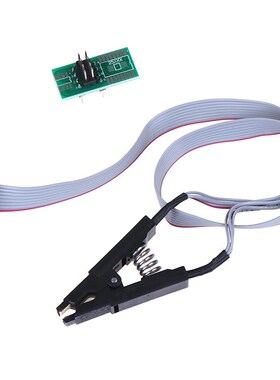 Soic8 Sop8 Flash Chip Ic Test Clips Board Adpter bios/24/25/