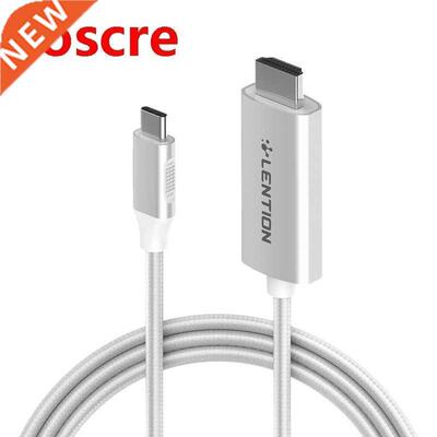 LENTION CU707H- Type-C to HDMI 4K 60Hz Male HD Adapter Cable