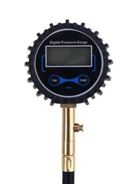 Tire Pressure Gauge with Quick Clip Air Chuck Deflation for