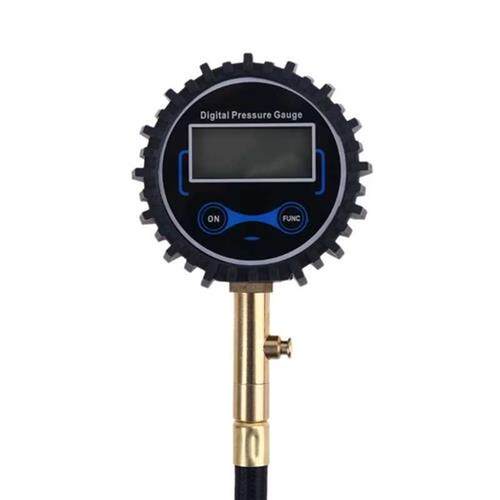 Tire Pressure Gauge with Quick Clip Air Chuck Deflation for