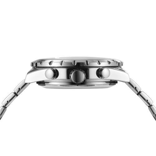 New Jaragar Blue Glass Design Automatic Watch For Men Stainl