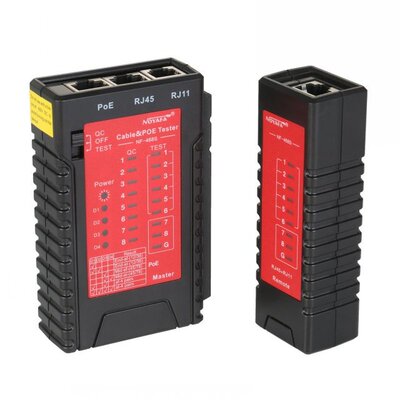 NOYAFA RJ45 RJ11 Network Cable PoE Tester Telephone Line Tes