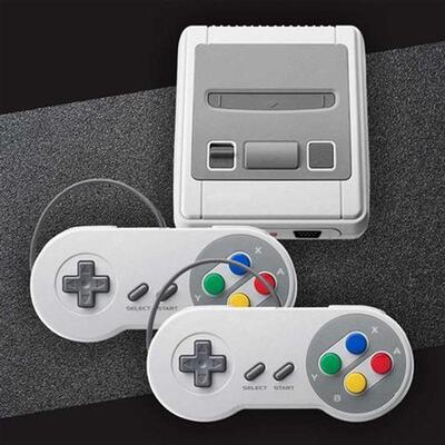 SNES Mini Game Console Double Players Handheld HDMI Output B