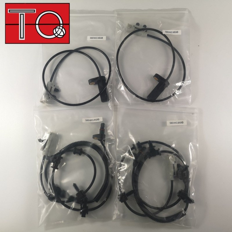 Set 4 ABS Speed Sensor Front  Rear fit2006-2010 Jeep Comman